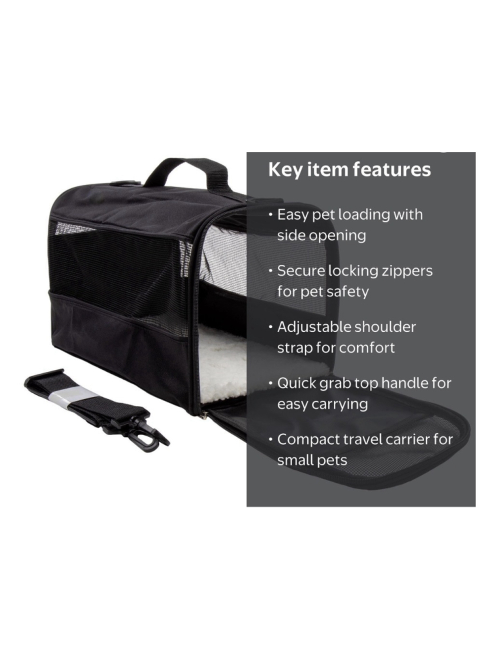 Trustypup Dog Cat Small Pet Carrier Soft Sided Comfort Bag TSA Compliant NWOT - Picture 3 of 12